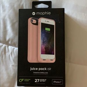 Mophie case: IPhone 7/8 pink case never used.